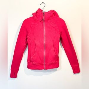 Lululrmon fleece scuba jacket